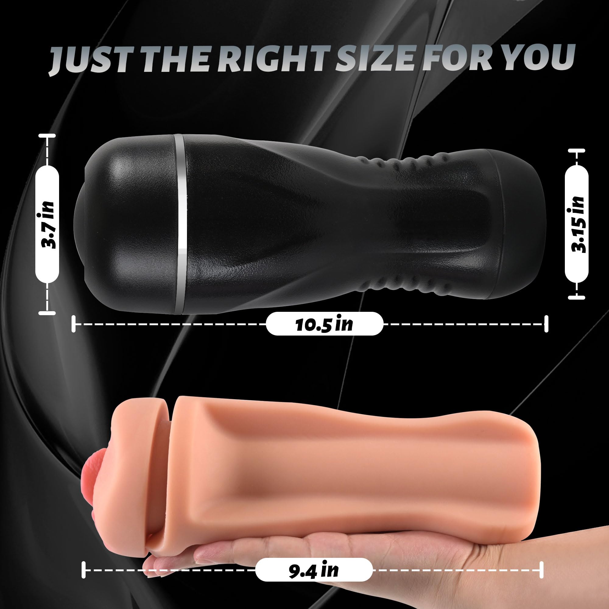 Masturbador masculino 2 en 1, doble experiencia abierta boca y coño para hombres, masturbador realista para adultos, juguetes sexuales masculinos 3D suaves y realistas mamadas manos libres con textura Masturbador masculino 2 en 1, doble experiencia abierta boca y coño para hombres, masturbador realista para adultos, juguetes sexuales masculinos 3D suaves y realistas mamadas manos libres con textura