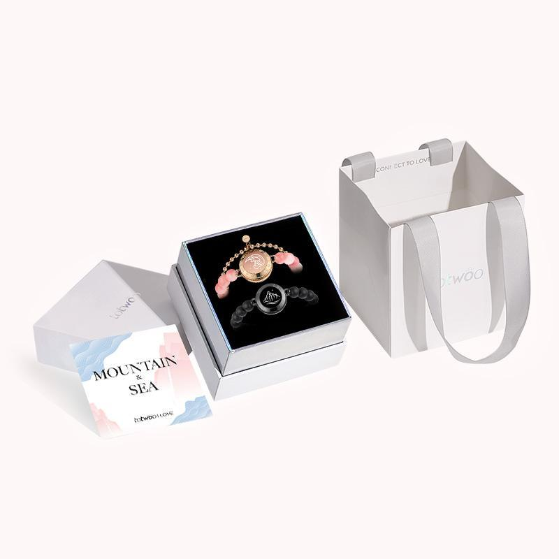 【Creative Gifts】totwoo Sun&Moon Touch Bracelets Functional Love Connect Gift For Boyfriend or Girlfriend or your Familay 【Creative Gifts】totwoo Sun&Moon Touch Bracelets Functional Love Connect Gift For Boyfriend or Girlfriend or your Familay