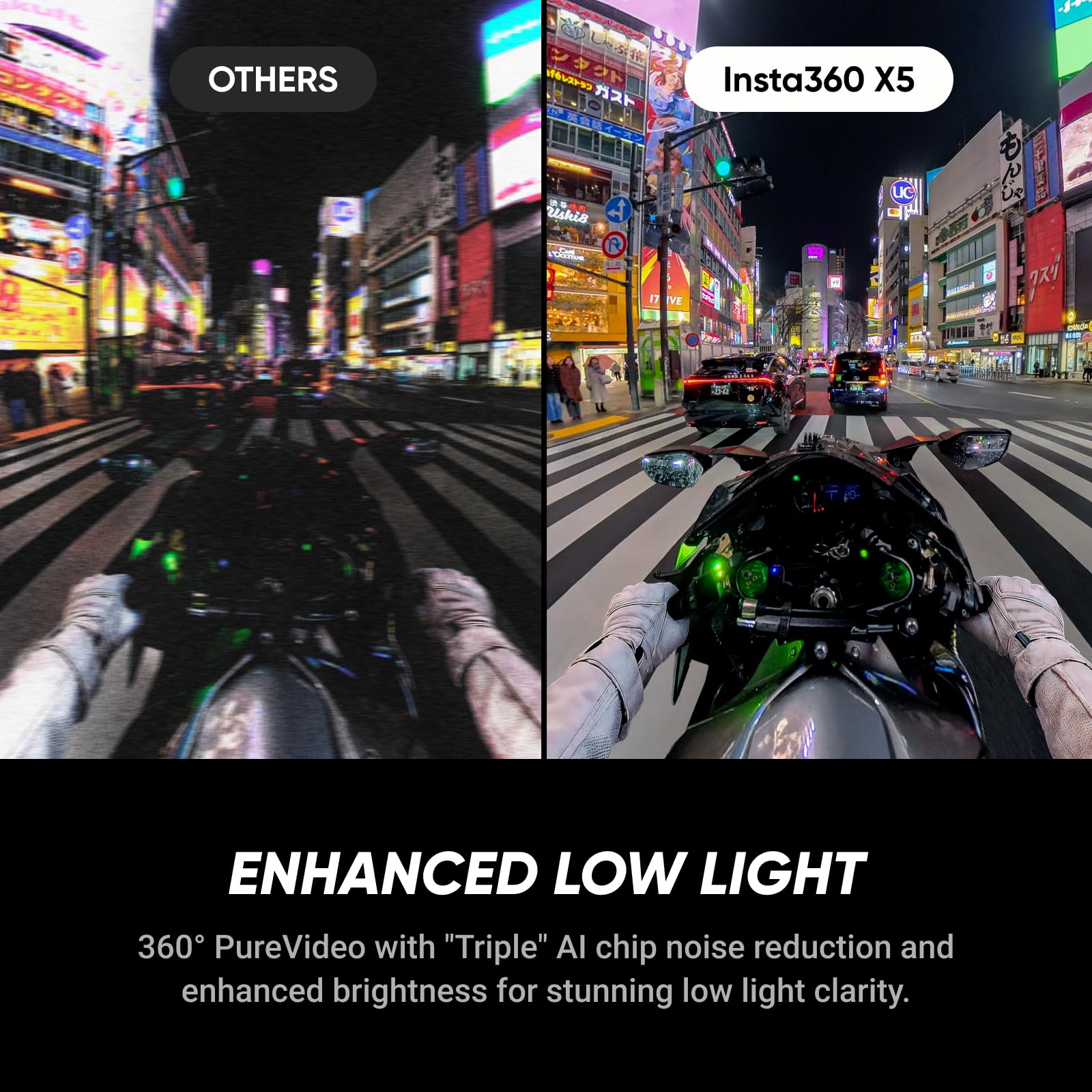 حزمة X5 - كاميرا أكشن مقاومة للماء 360 درجة بدقة 8K، فيديو بزاوية واسعة، عمر بطارية يصل إلى 135 دقيقة، تحرير الذكاء الاصطناعي، تثبيت الصورة، الرياضة، السفر حزمة X5 - كاميرا أكشن مقاومة للماء 360 درجة بدقة 8K، فيديو بزاوية واسعة، عمر بطارية يصل إلى 135 دقيقة، تحرير الذكاء الاصطناعي، تثبيت الصورة، الرياضة، السفر