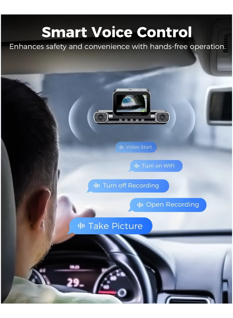 أزدوم داش كام 4K M660 - أحدث إصدار داش كام أزدوم داش كام 4K M660 - أحدث إصدار داش كام