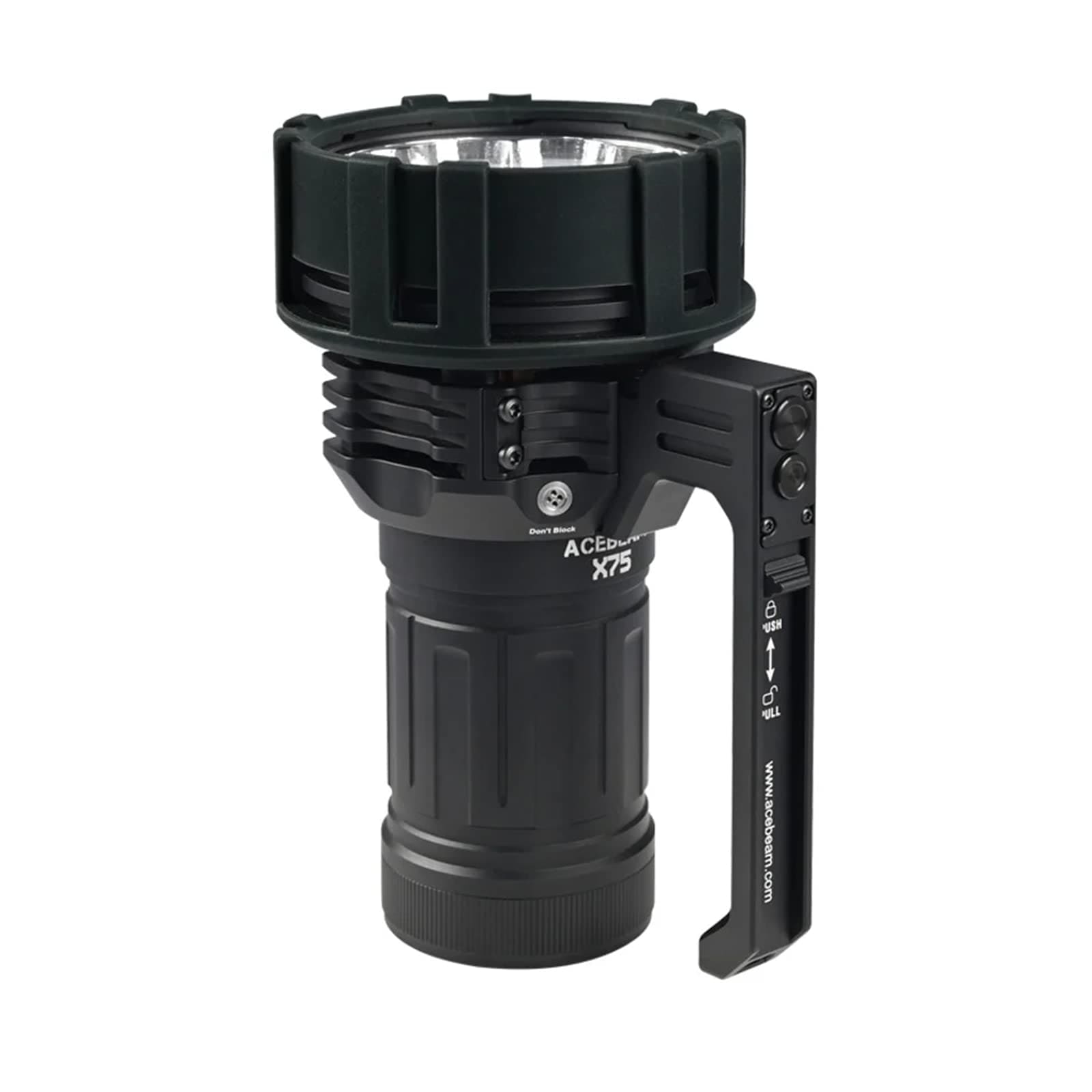 مصباح ACEBEAM X75 الأكثر سطوعًا