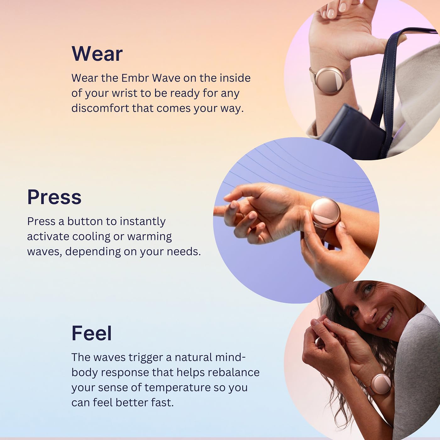 منظم حرارة Embr Wave 2 القابل للارتداء