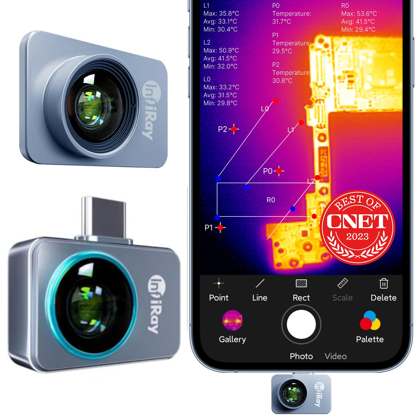 InfiRay P2 Pro Thermal Imaging Camera