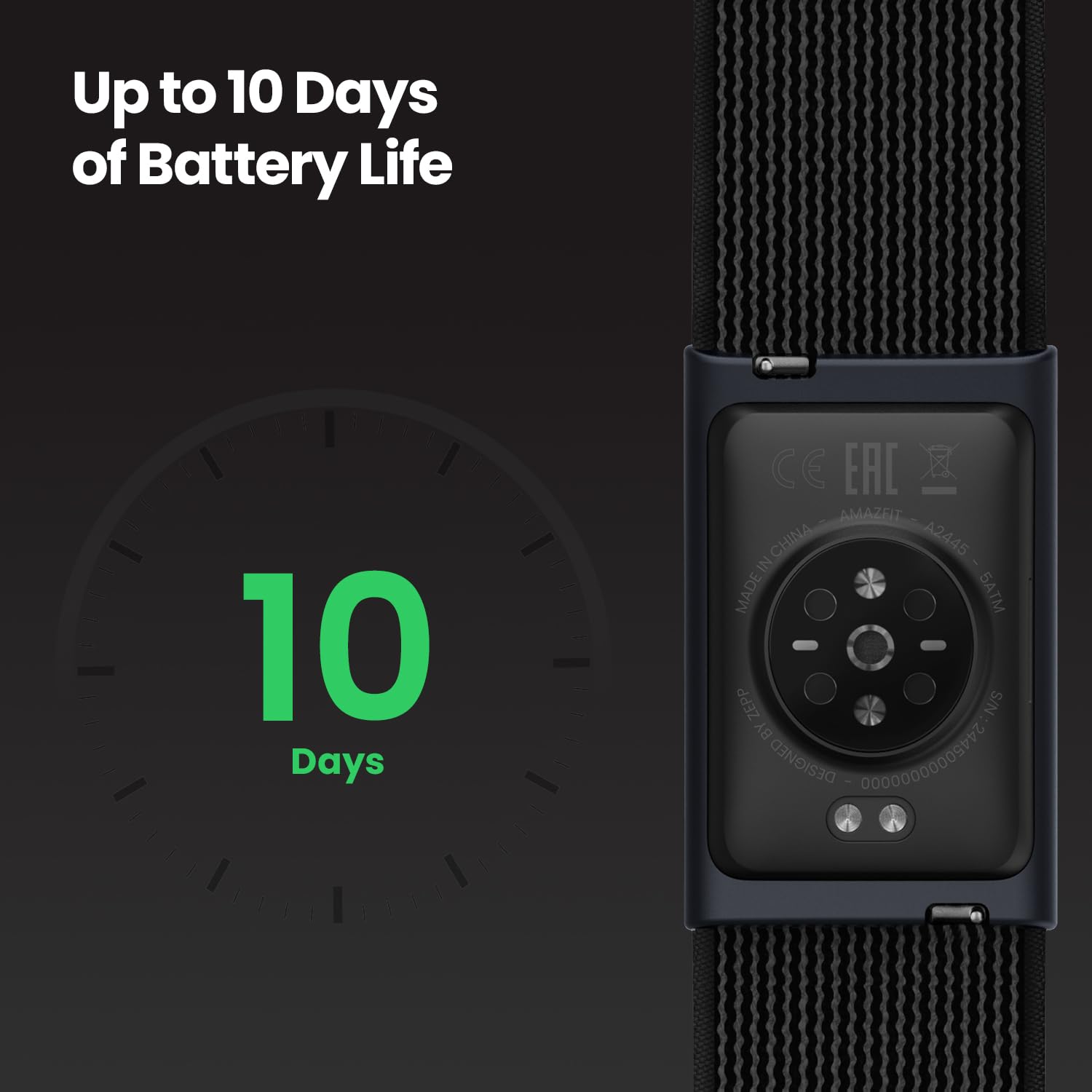 Amazfit Helio Strap Fitness Tracker Wristband (includes 2-year subscription) Amazfit Helio Strap Fitness Tracker Wristband (includes 2-year subscription)