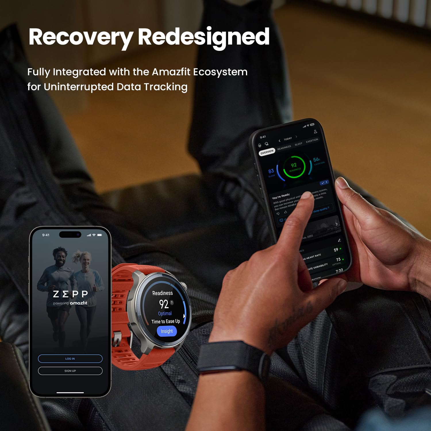 Amazfit Helio Strap Fitness Tracker Wristband (includes 2-year subscription) Amazfit Helio Strap Fitness Tracker Wristband (includes 2-year subscription)