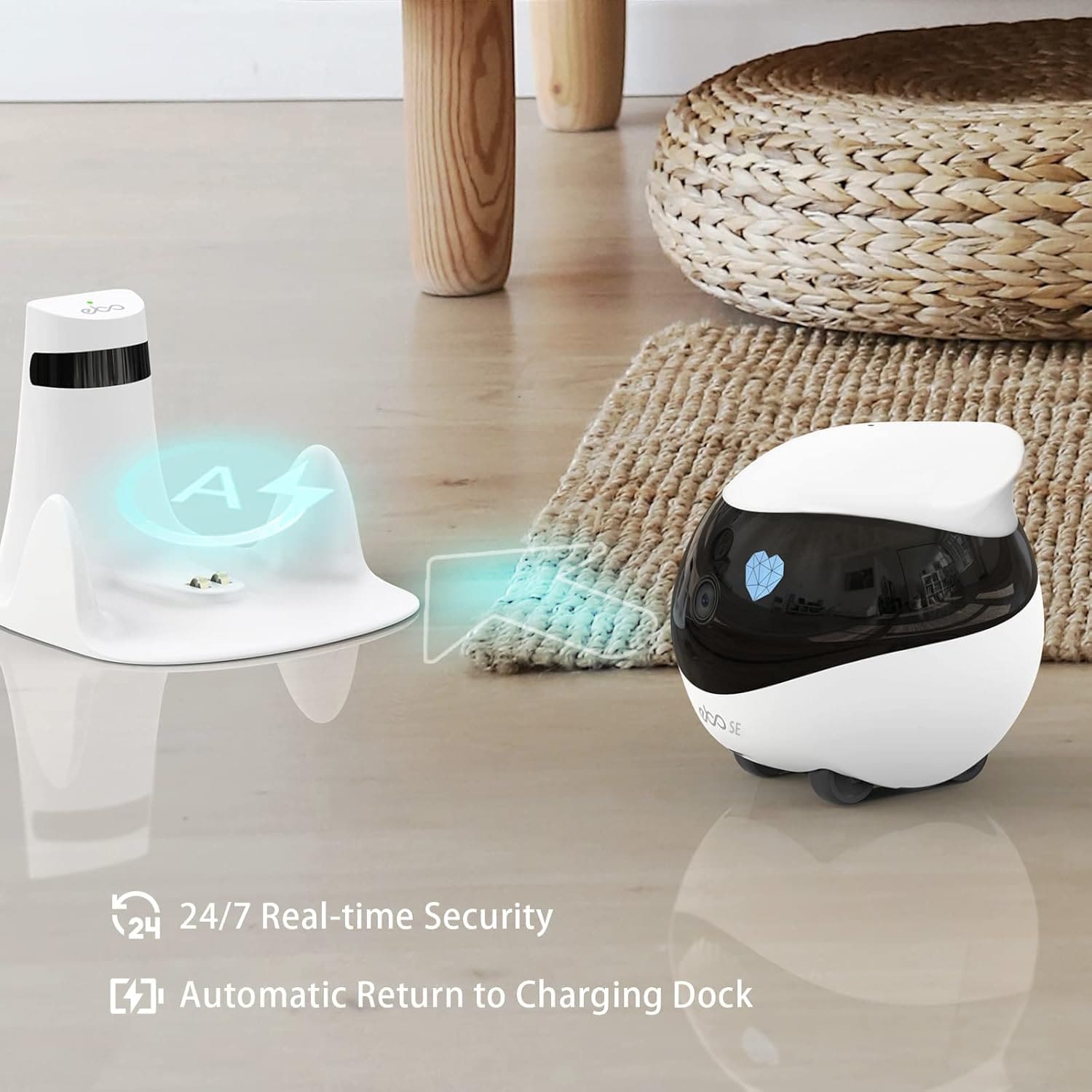 Enabot EBO SE FamilyBot روبوت الكاميرا المنزلية Enabot EBO SE FamilyBot روبوت الكاميرا المنزلية