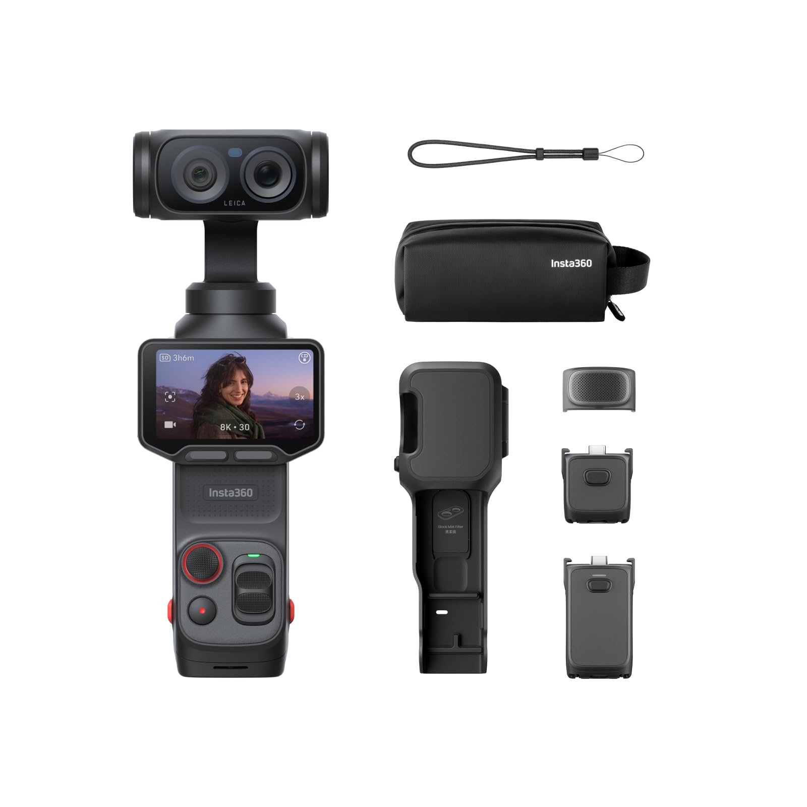 Insta360 Luna Ultra - كاميرا مدونة فيديو بدقة 8K