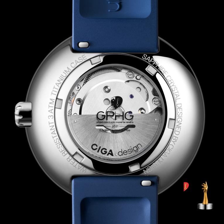 Atlantic-themed automatic watch