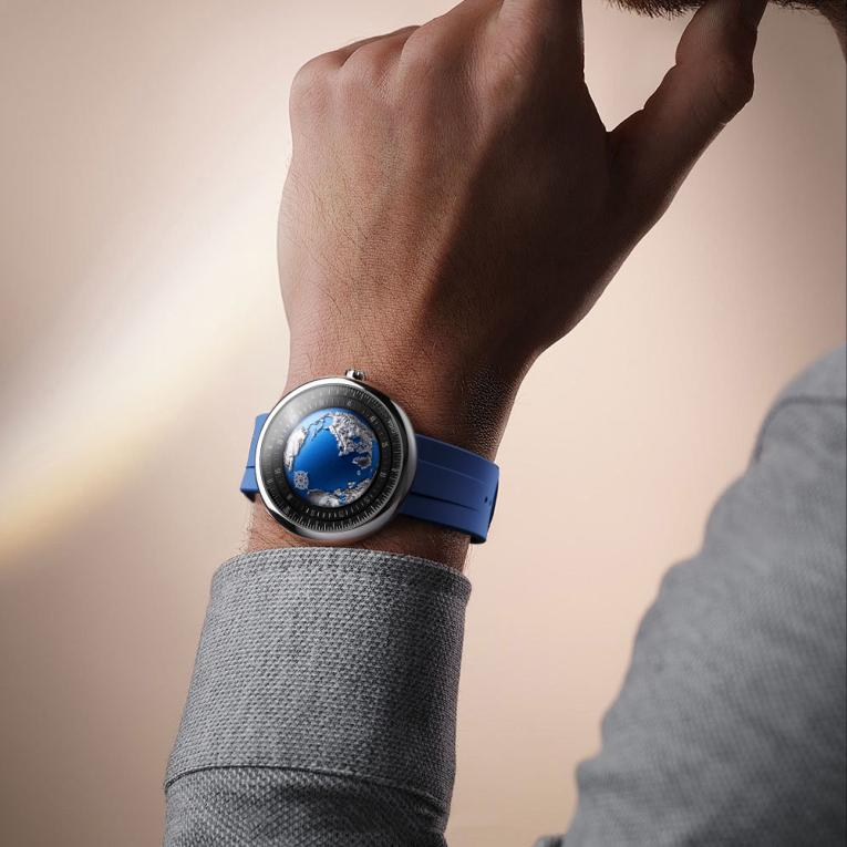 Atlantic-themed automatic watch