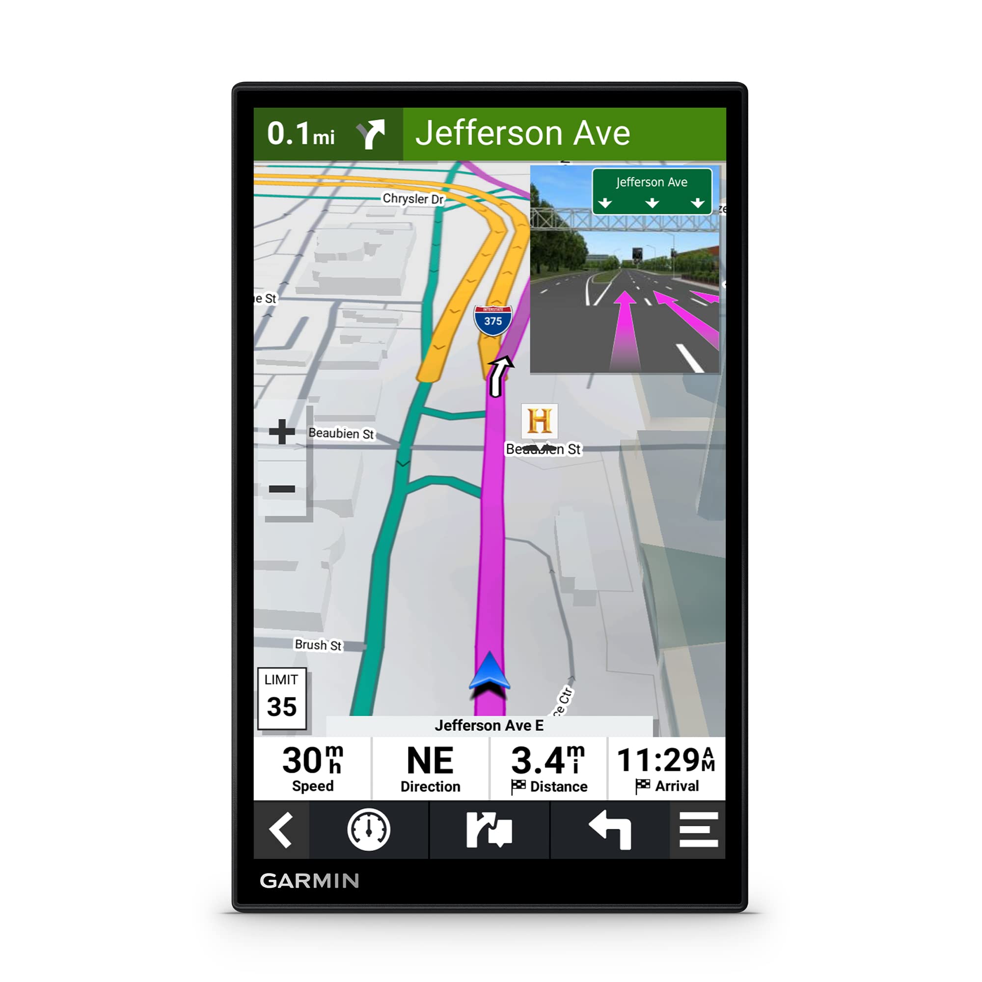 Garmin DriveSmart 76, 7-inch Car GPS Navigator with Bright, Crisp High-Resolution Maps and Garmin Voice Assist Garmin DriveSmart 76, 7-inch Car GPS Navigator with Bright, Crisp High-Resolution Maps and Garmin Voice Assist