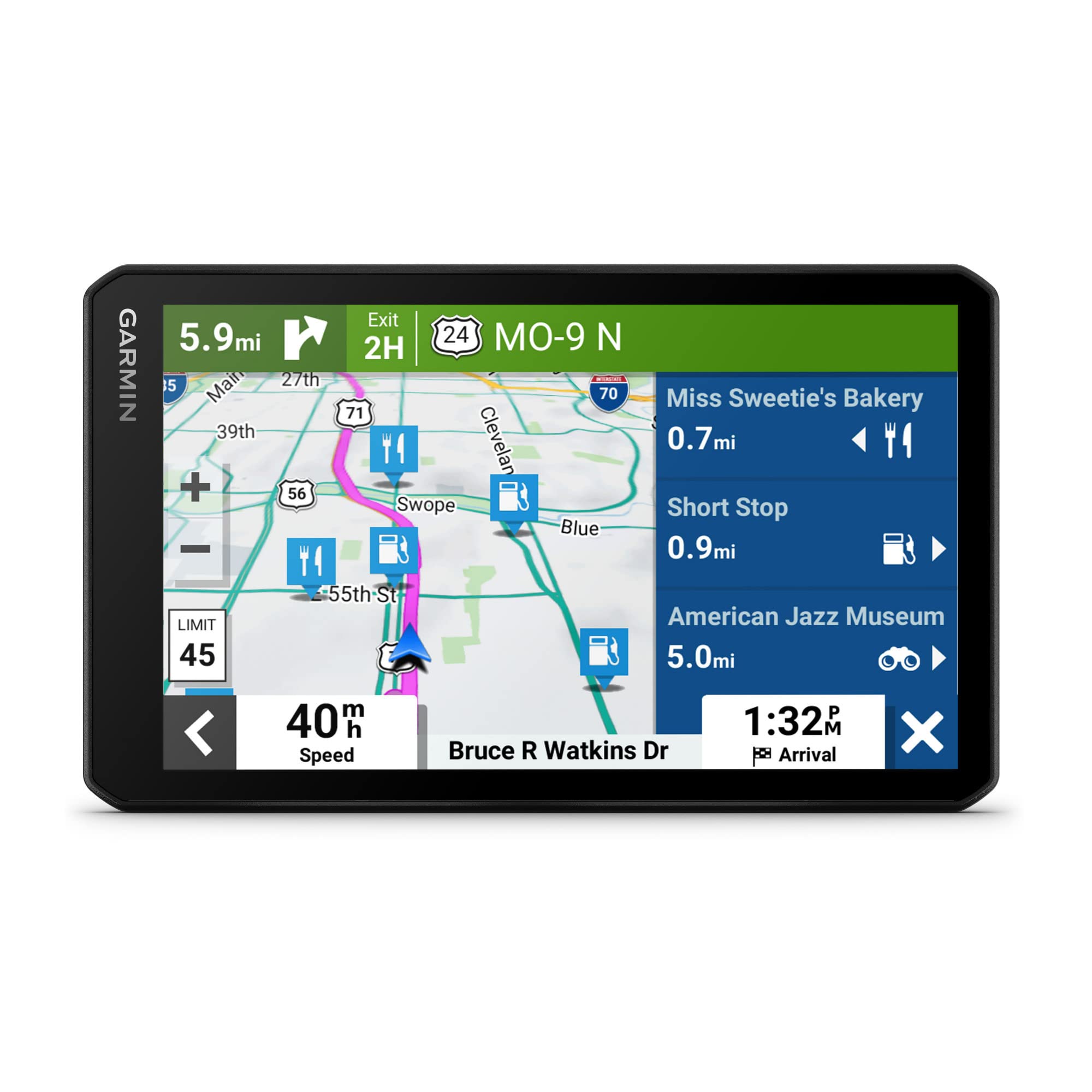 Garmin DriveSmart 76, 7-inch Car GPS Navigator with Bright, Crisp High-Resolution Maps and Garmin Voice Assist