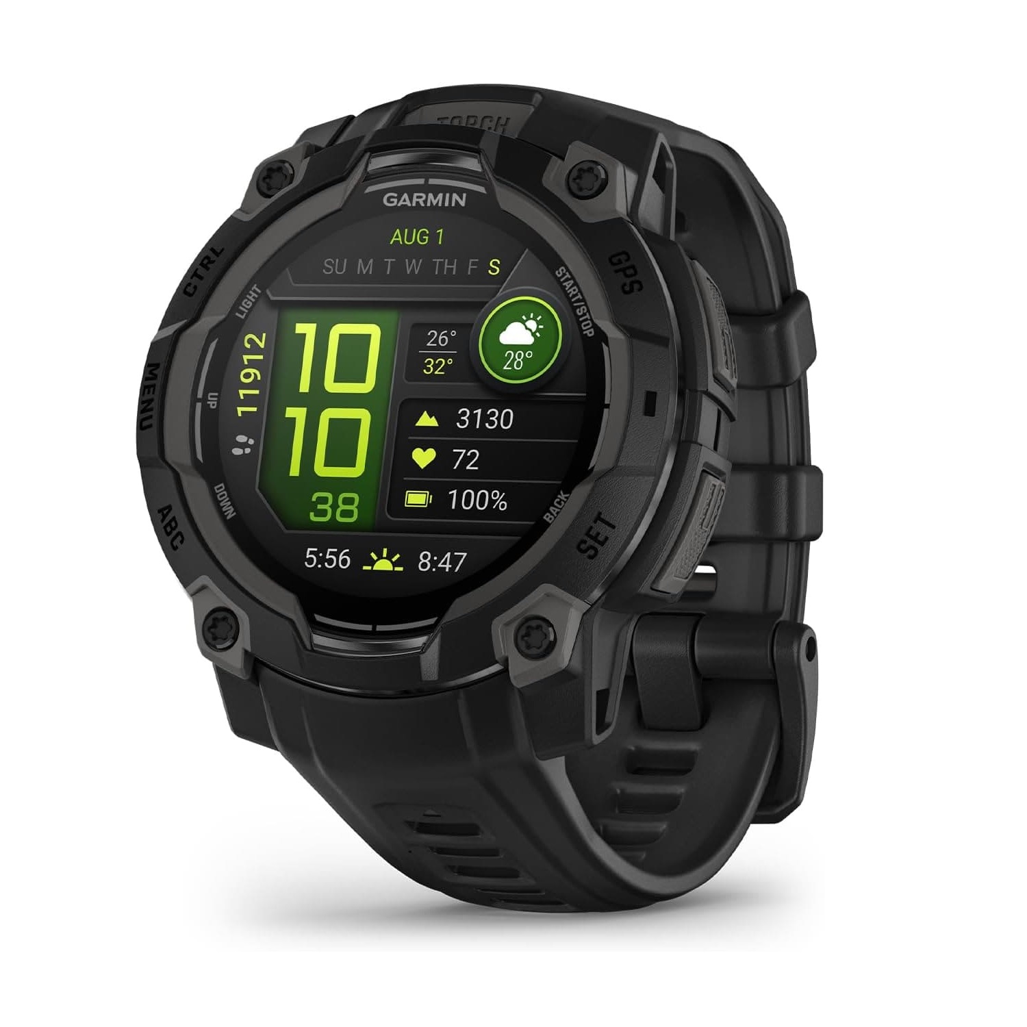 Garmin Instinct® 3 AMOLED, Rugged GPS Smartwatch