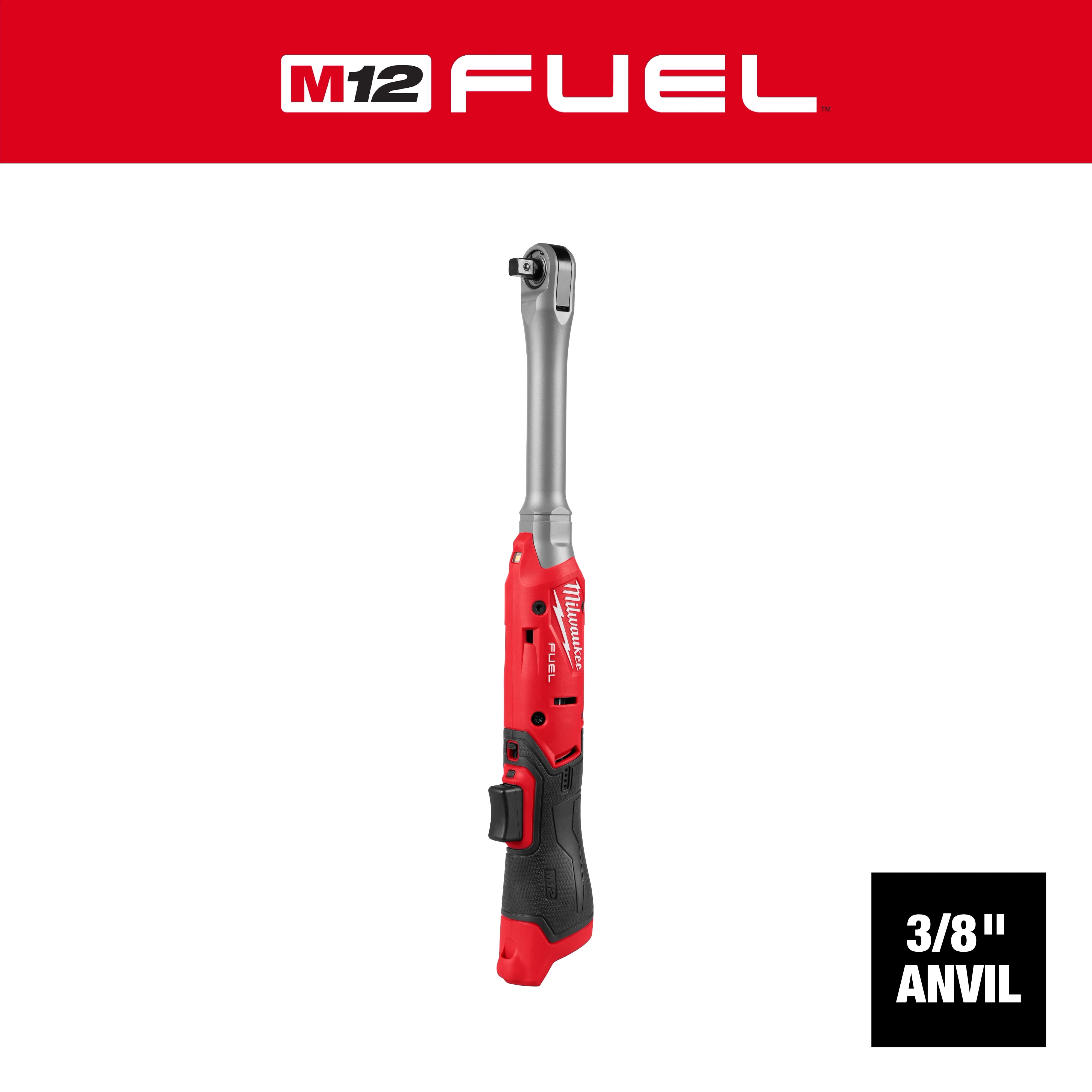 مفتاح ربط كهربائي لاسلكي ميلووكي M12™ مقاس 3/8 بوصة | أداة إصلاح سيارات احترافية مفتاح ربط كهربائي لاسلكي ميلووكي M12™ مقاس 3/8 بوصة | أداة إصلاح سيارات احترافية
