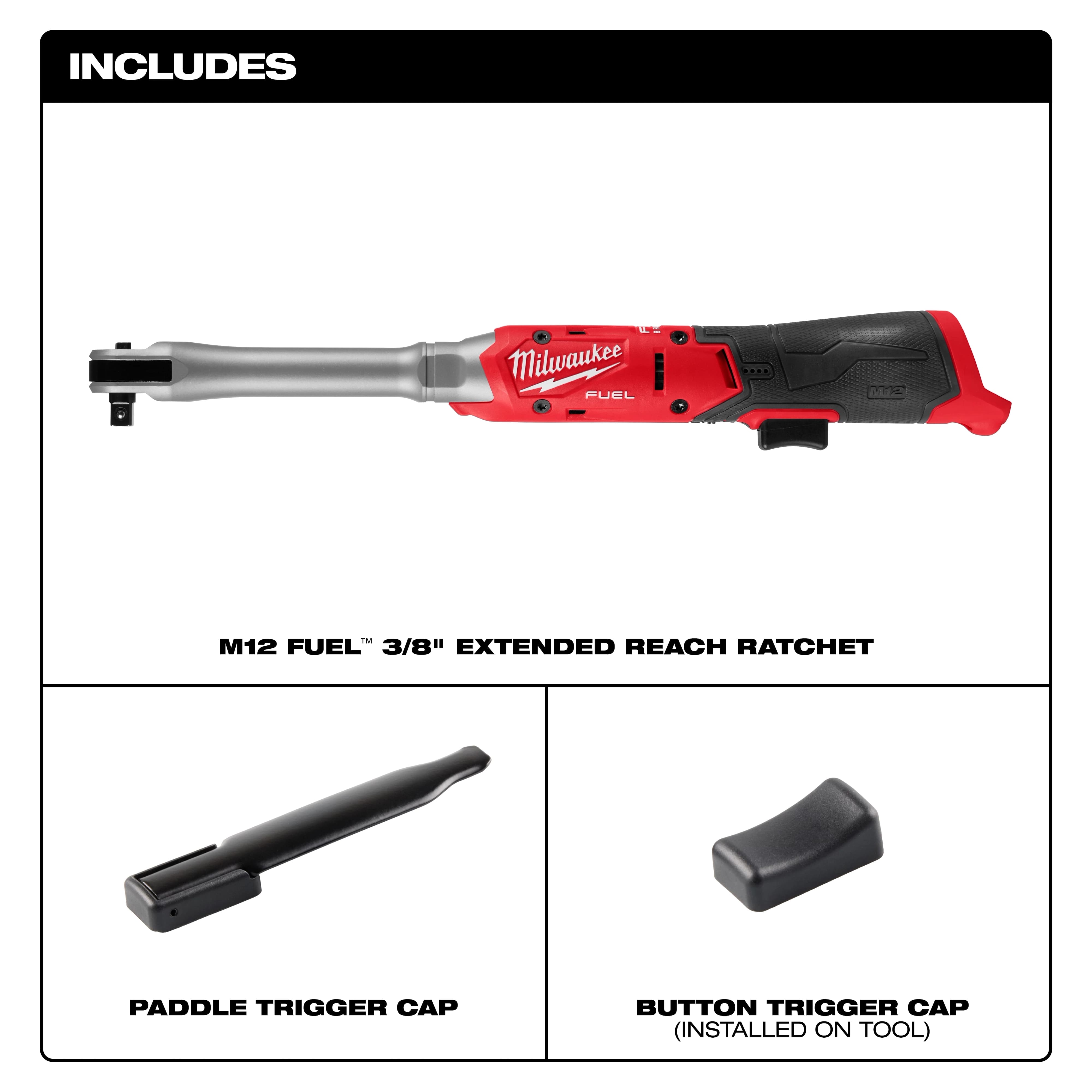 مفتاح ربط كهربائي لاسلكي ميلووكي M12™ مقاس 3/8 بوصة | أداة إصلاح سيارات احترافية مفتاح ربط كهربائي لاسلكي ميلووكي M12™ مقاس 3/8 بوصة | أداة إصلاح سيارات احترافية