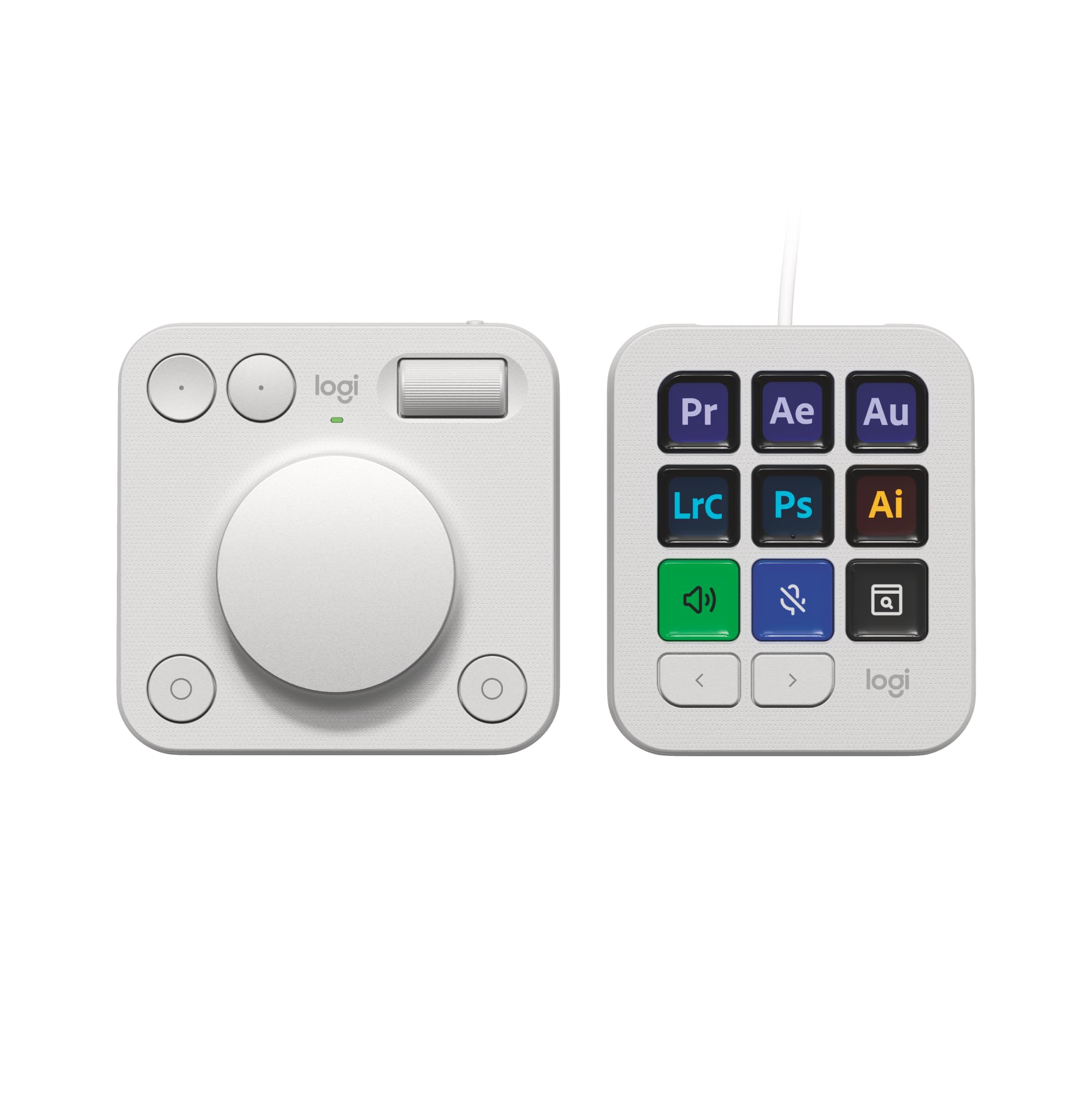 لوحة مفاتيح Logitech MX Creative Console ذات 9 أزرار قابلة للتخصيص