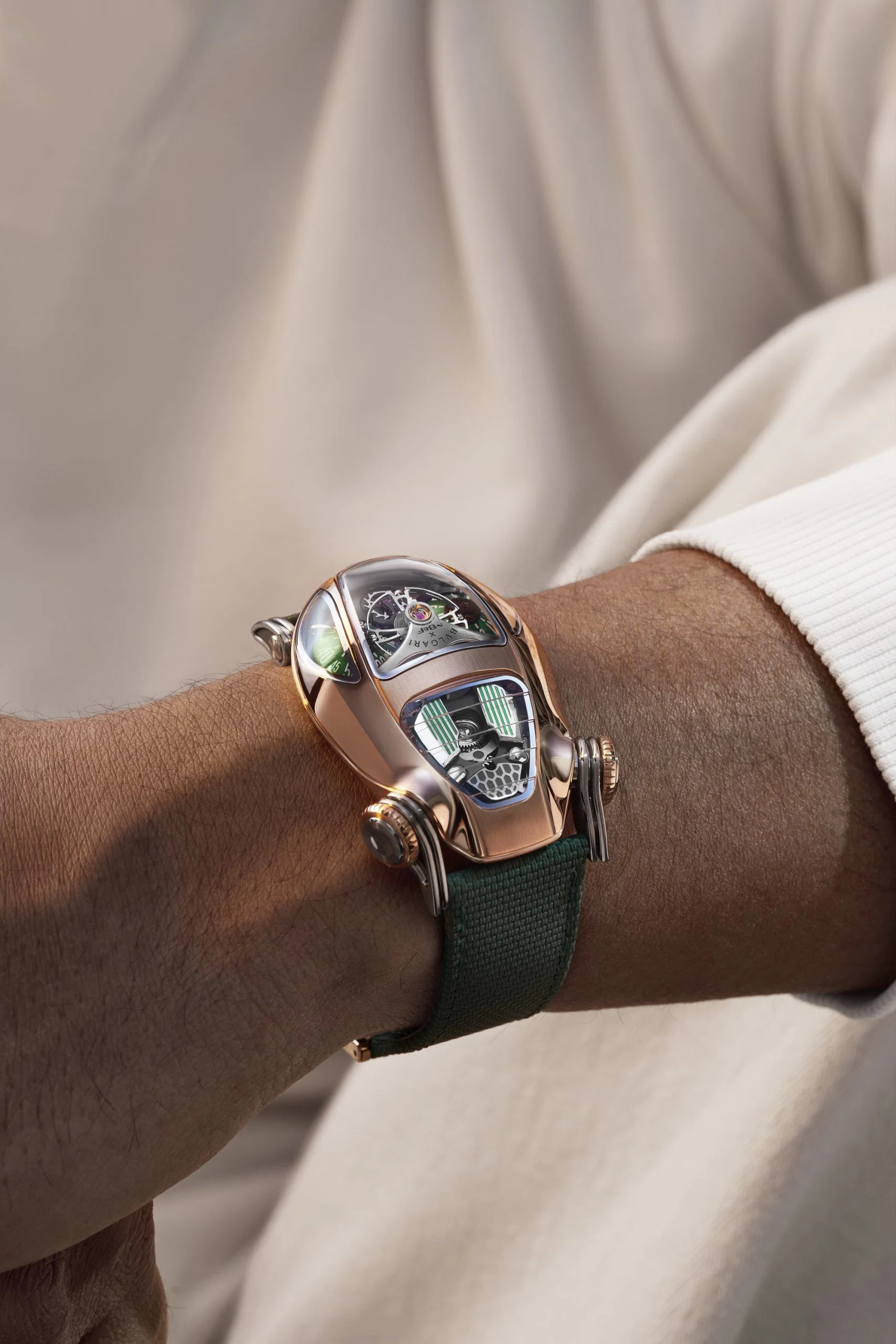 MB&F x Bvlgari LM FlyingT Allegra Watch MB&F x Bvlgari LM FlyingT Allegra Watch