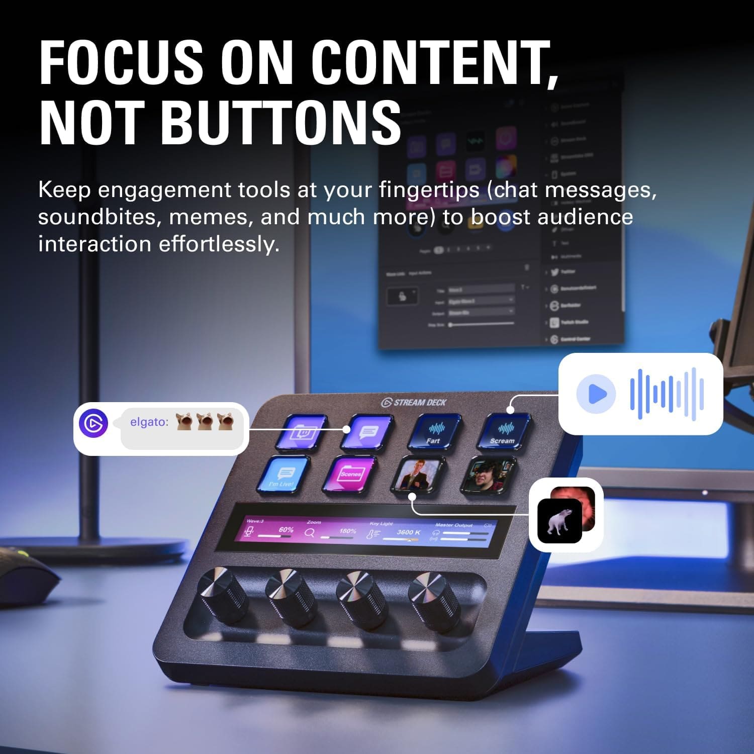 Elgato Stream Deck+ Elgato Stream Deck+