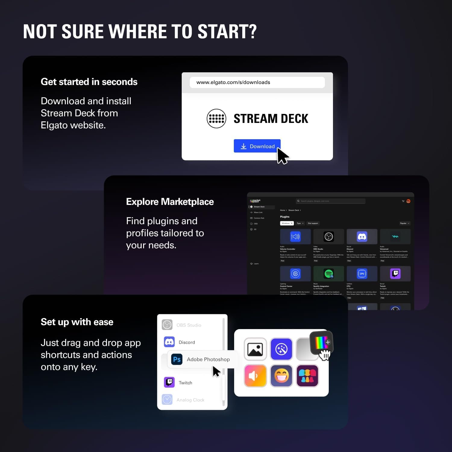 Elgato Stream Deck+ Elgato Stream Deck+